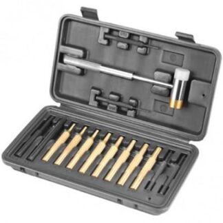 Wheeler Hammer and Punch Set with Carry Case (15-Piece)