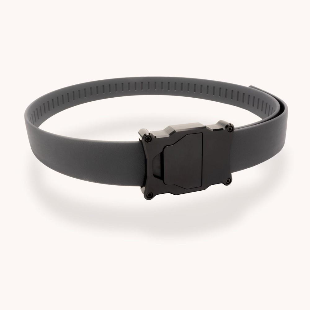 Shield Arms Apogee Belt Black Belt with Grey Buckle