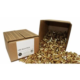 Remington UMC 9mm Luger 115 Grain FMJ Ammunition, 1145 fps, 1000 Rounds (Bulk)