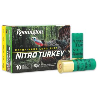 Remington Nitro Turkey Loads 12 ga 3 in 1-7/8 oz #4 1210 fps 10/ct