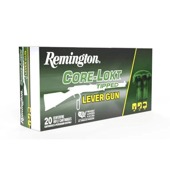 Remington Core-Lokt Tipped Lever Gun Ammunition 45-75 Govt 300gr PT 2100 fps 20/ct