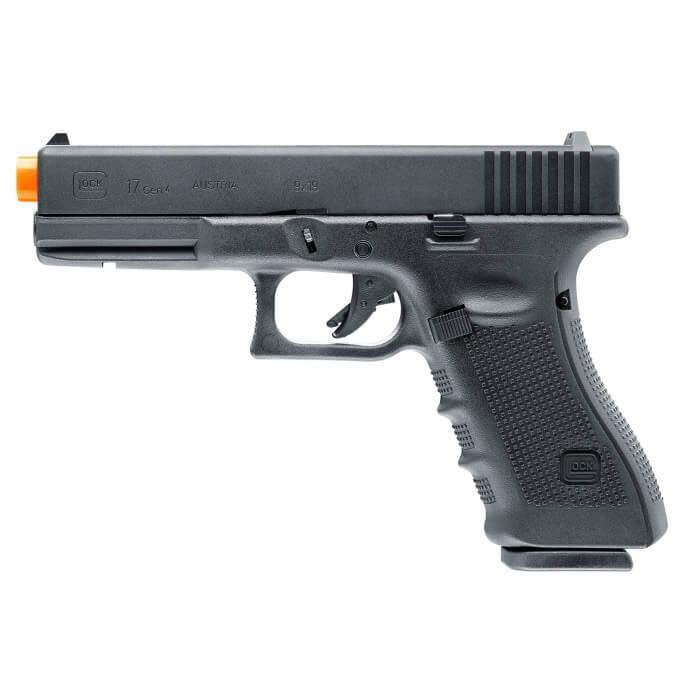 Umarex Glock 17 Gen4 Blowback Airsoft Pistol, Black, 6mm BB, 20-Round Magazine