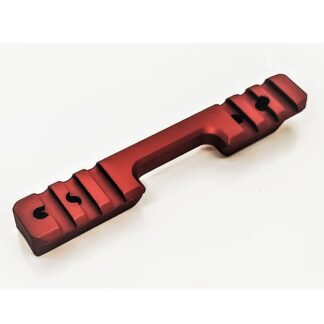 Talley Winchester Xpert Picatinny Base 0 MOA, Red Anodized, 7000 Series Alloy