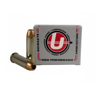 Underwood Ammo 129 .38 Special +P 125 gr JHP, 1250 fps, 20 Rounds