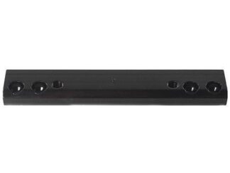 Weaver Detachable Side Mount #2 Aluminum Base, Matte Black, No-Drill No-Tap