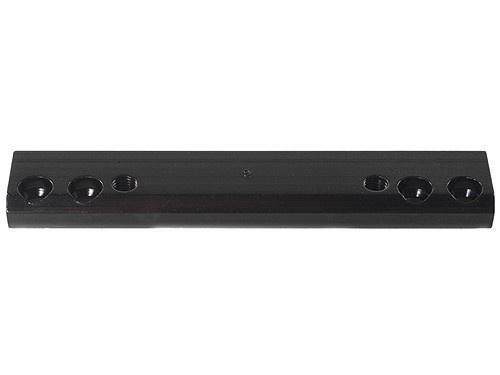 Weaver Detachable Side Mount #2 Aluminum Base, Matte Black, No-Drill No-Tap