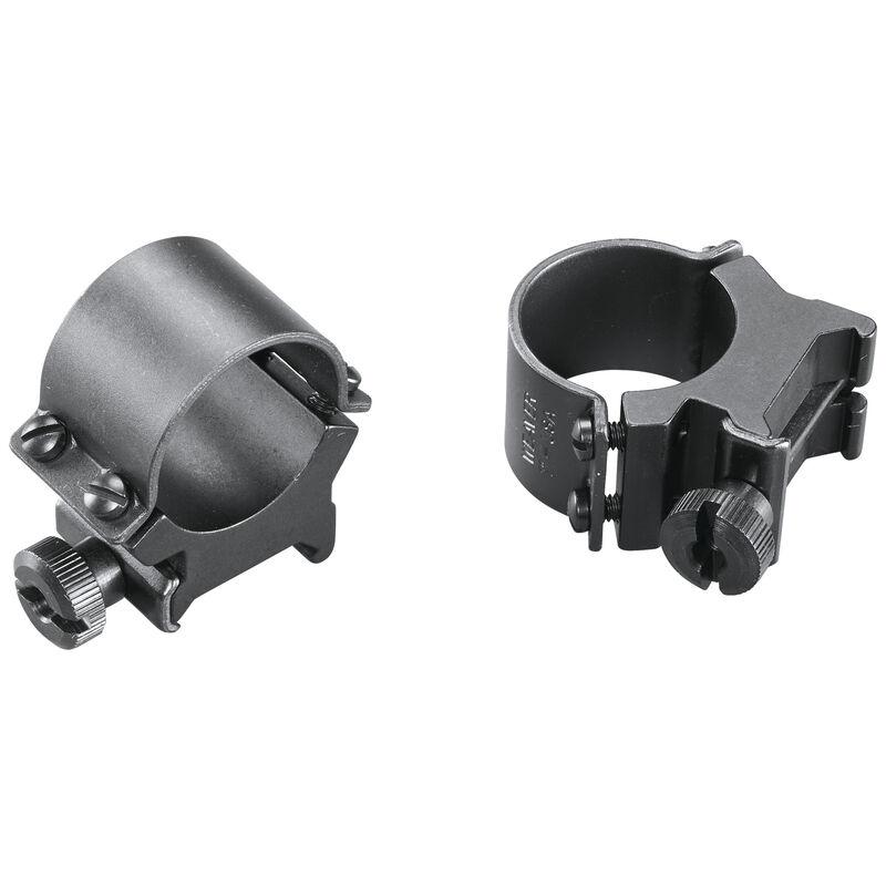 Weaver Sure Grip Quick Detach Scope Rings, 1" High, Matte Black