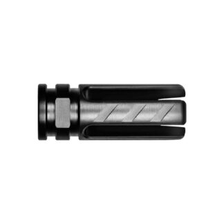 Rise Armament Veil .22 Cal Flash Hider 2.25 in, 1/2x28 Thread, Black Nitride