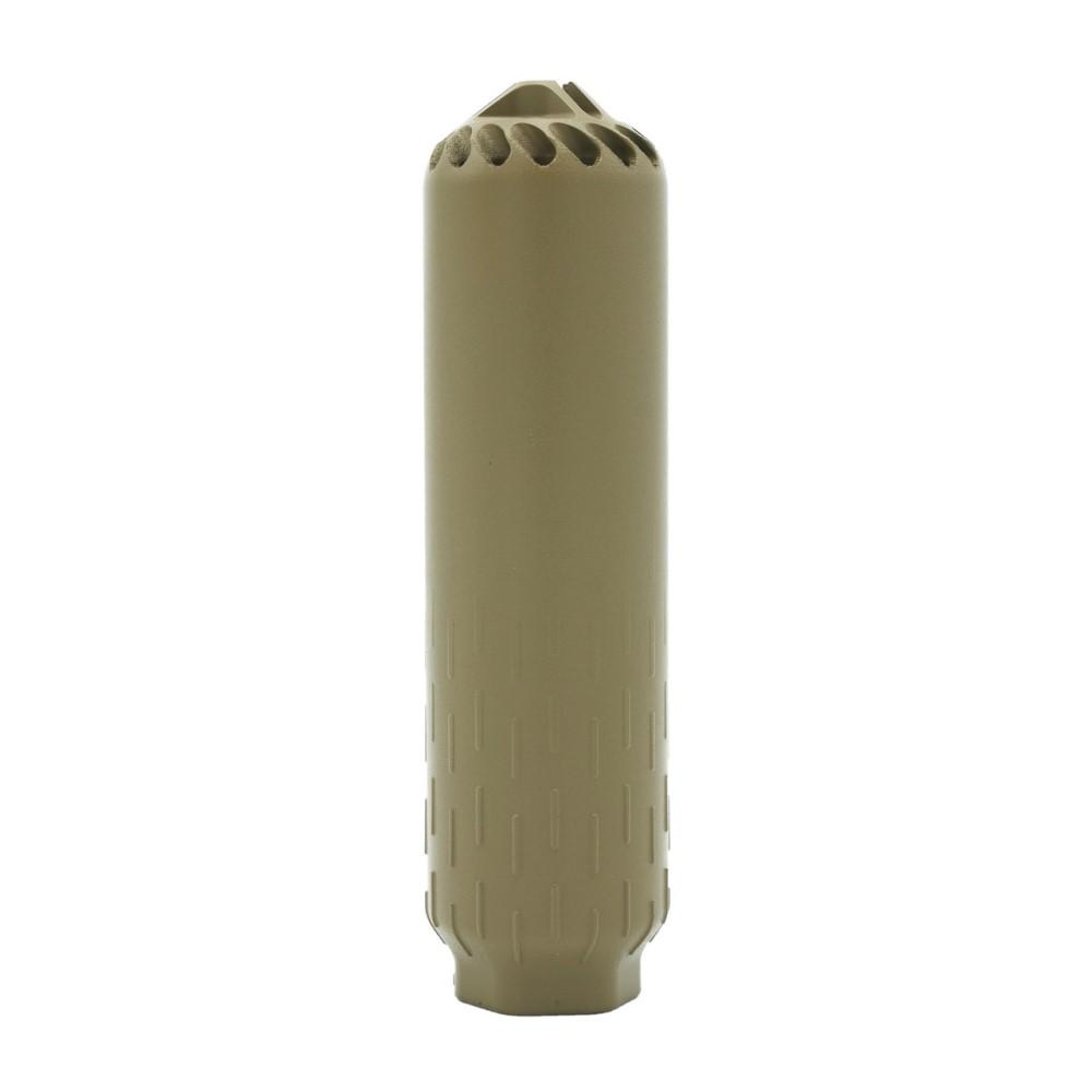HUXWRX Flow 556K Suppressor .223 Rem/5.56 NATO, 5.5 in Length, 1.6 in Diameter, FDE