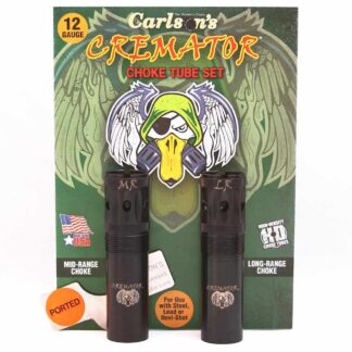 Carlson's Cremator Ported Choke Tube Set, 12 Gauge, Mid/Long Range for Beretta/Benelli