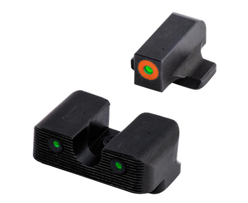 Truglo Tritium Pro Night Sight Set for S&W EZ 380 Front Orange Focus-Lock Ring