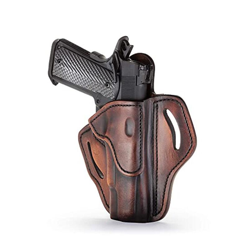 1791 Gunleather BH1 Optic Ready Belt Holster Vintage Leather, OWB, Right Hand