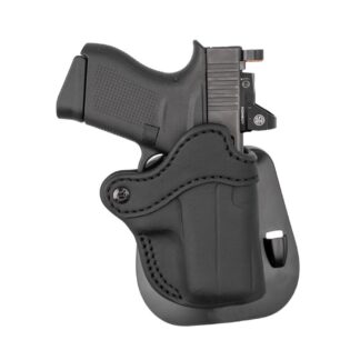 1791 Gunleather Optic Ready Paddle Holster Compact, Stealth Black, Right Hand