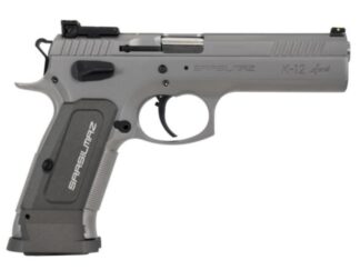SAR Arms K12 Sport 9mm Semi-Auto Pistol, 4.7 in Stainless Target Crown Barrel, 17+1 Rounds