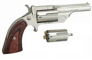 North American Arms Ranger II Convertible .22 LR/.22 Magnum 2.5 in Stainless Single Action Revolver