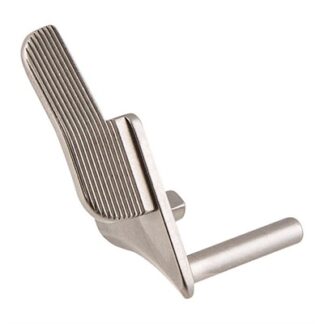 Ed Brown Officers Wide Machined Extended Safety, Stainless Steel