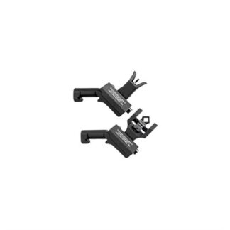 Troy Industries 45 Degree Flip-Up Offset BattleSight Set for AR-15, Black Hardcoat Anodized