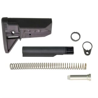 BCM Gunfighter Mod 0 SOPMOD Widebody Collapsible Mil-Spec Stock Kit, Black