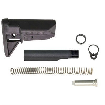 BCM Gunfighter Mod 0 SOPMOD Widebody Collapsible Mil-Spec Stock Kit, Black