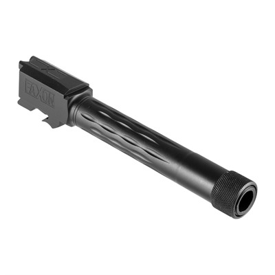 Faxon Firearms M&P Match 9mm Threaded Flame Barrel, 7.7000 Length, Black Finish