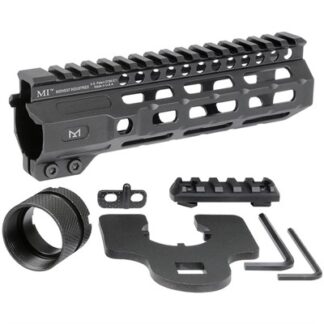Midwest Industries Combat Rail M-LOK 7 in Free Float Handguard Black Aluminum