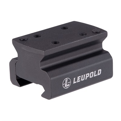 Leupold DeltaPoint Pro Picatinny Rail Red Dot Optic Mount, Matte Black, 1.72 in Length