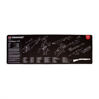 TekMat Ultra Mat Remington 870 Gun Cleaning Mat Black 44 in
