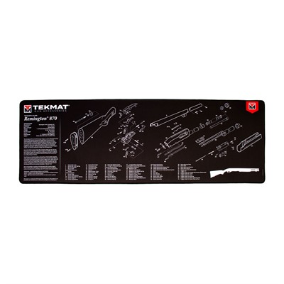 TekMat Ultra Mat Remington 870 Gun Cleaning Mat Black 44 in