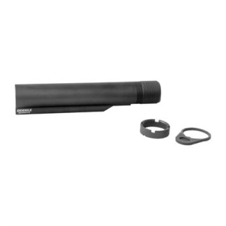 Geissele Automatics Mil-Spec Buffer Tube, Black, Fits AR-15, 6-Position 08-162B