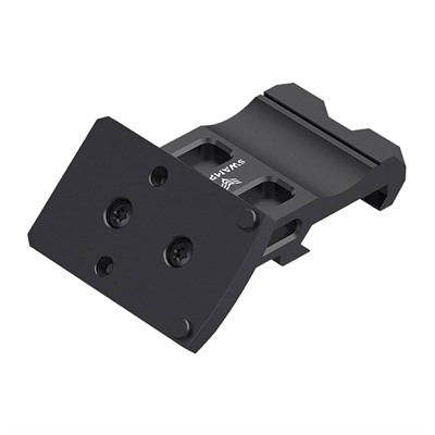 Swamp Fox Rebel 45 Offset Dot Sight Mount Black