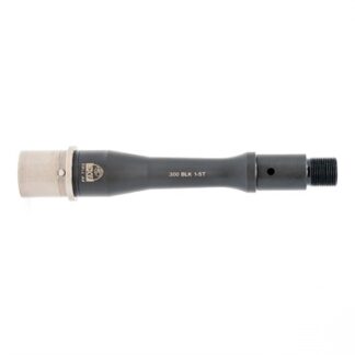 Faxon Match Series .300 AAC Blackout 6in Gunner Profile Threaded Barrel, Nitride Black
