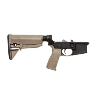 BCM BCM Gunfighter Complete Lower Receiver .223 Rem/5.56 NATO, Semi-Auto, FDE W/ RMS-M1TO