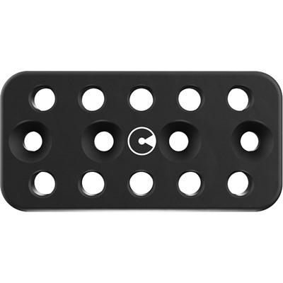 Ultradyne UD Arca Dynalock Rail 3 in Black Anodized Aluminum (M-LOK)