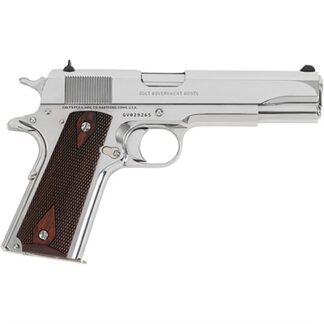 Colt Government 1911 .38 Super 5 in Bright Stainless 9+1