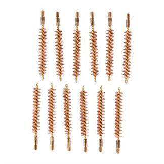 Sinclair International Bronze Rifle Bore Brush .35 Caliber (.358) 8-32M, 12 Pack