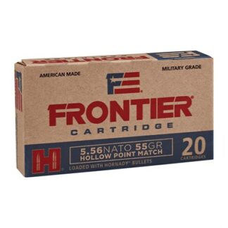 Hornady MATCH .223 Rem/5.56 NATO 55 gr Hollow Point, 150 Rounds Per Box
