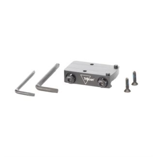 Trijicon RM33 Low Picatinny Rail RMR Mount, Black Matte Finish