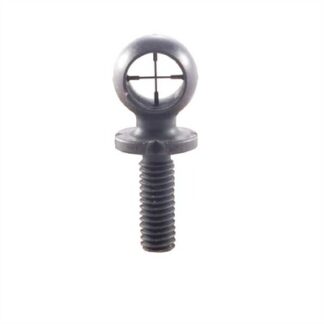 CROSSHAIRS DUPLEX HOODED FRONT SIGHT  BRASS BLACK