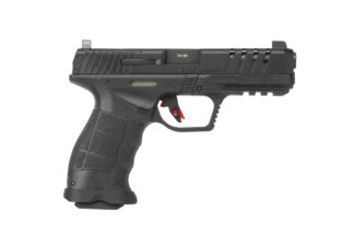 SAR Arms SAR9 SOCOM 9mm Semi-Auto Pistol, 5.2 in Barrel, 21+1 Rounds, Black