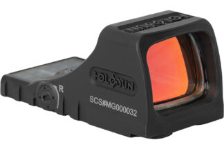 Holosun SCS MOS Green 1x Holographic Sight, 2 MOA Dot/32 MOA Ring, Direct Glock MOS Mount