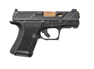 Shadow Systems CR920 Elite 9mm Striker-Fired Semi-Auto Pistol, 3.41 in, 10+1, Black/Bronze
