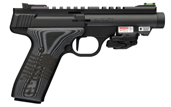 Browning Buck Mark Black Label 250 Semi-Auto .22 LR 4.4 in 10+1 Matte Black