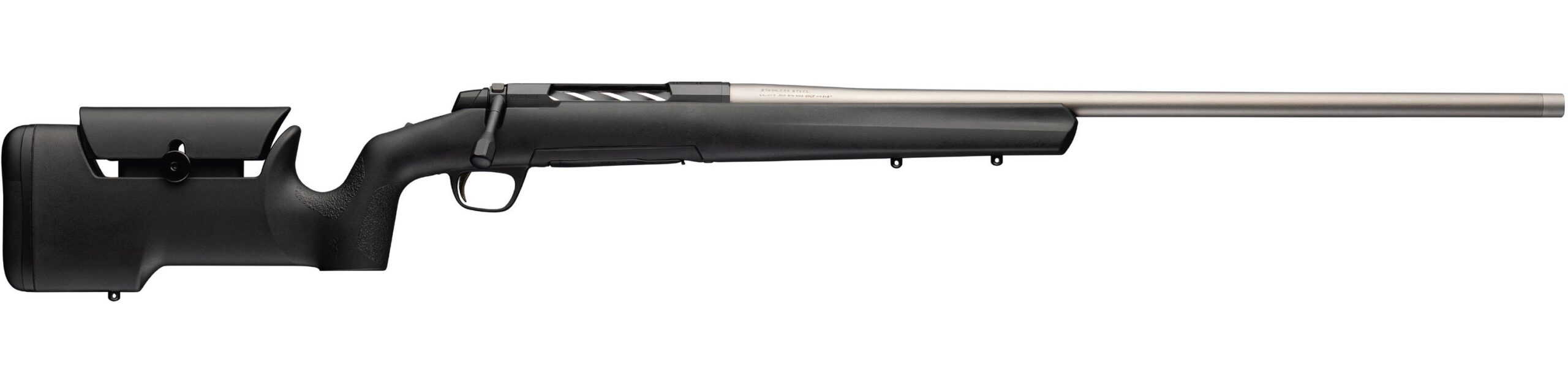 Browning X-Bolt 2 Special Max LR .308 Win 4+1 Bolt Action 22 in Matte Stainless Heavy Sporter Threaded Barrel