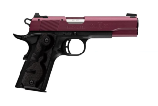Browning 1911-22 .22 LR Single Action Semi-Auto Pistol 4.25 in, 10+1, Black Label Black Cherry