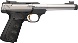 Browning Buck Mark Camper SR Single-Action .22 LR 5.9 in Stainless Threaded Bull Barrel 10+1