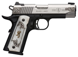 Browning 1911 Black Label Medallion Compact 380 ACP Semi-Auto Pistol 3.63 in Barrel, 8+1