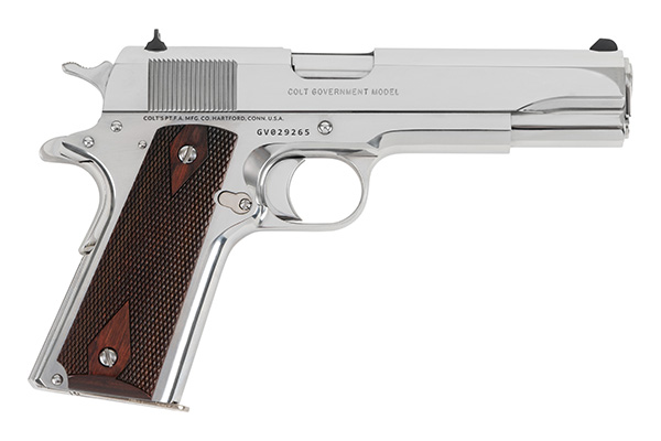 Colt 1911 Government .45 ACP 5 in Bright Stainless