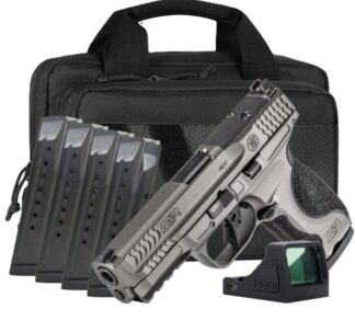 Smith & Wesson M&P M2.0 9mm 4.25 in Optic-Ready Striker-Fired Pistol Bundle