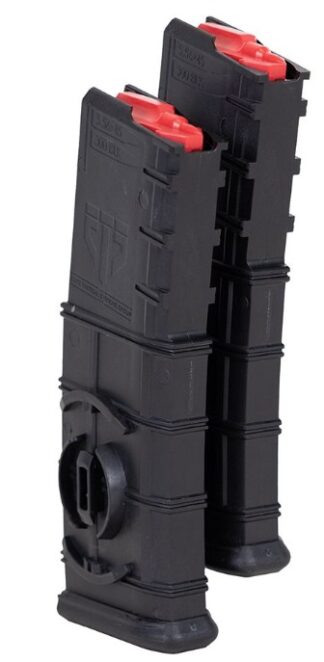 ETS Group Coupled Gen 2 AR-15 Magazine 223/5.56mm, Black, 30 Rounds, 2-Pack