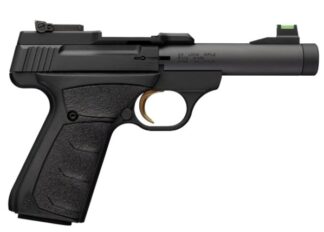 Browning Buck Mark Micro Bull RMSC .22 LR 4.4 in Threaded Bull Barrel, Black Semi-Auto